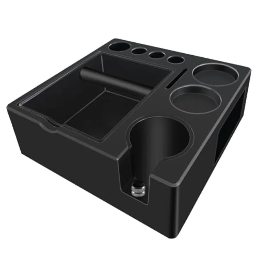 

Espresso tamping station knock boxtamper station Espresso station fit for storage 51-58mm tamper distributor portafilter puck s
