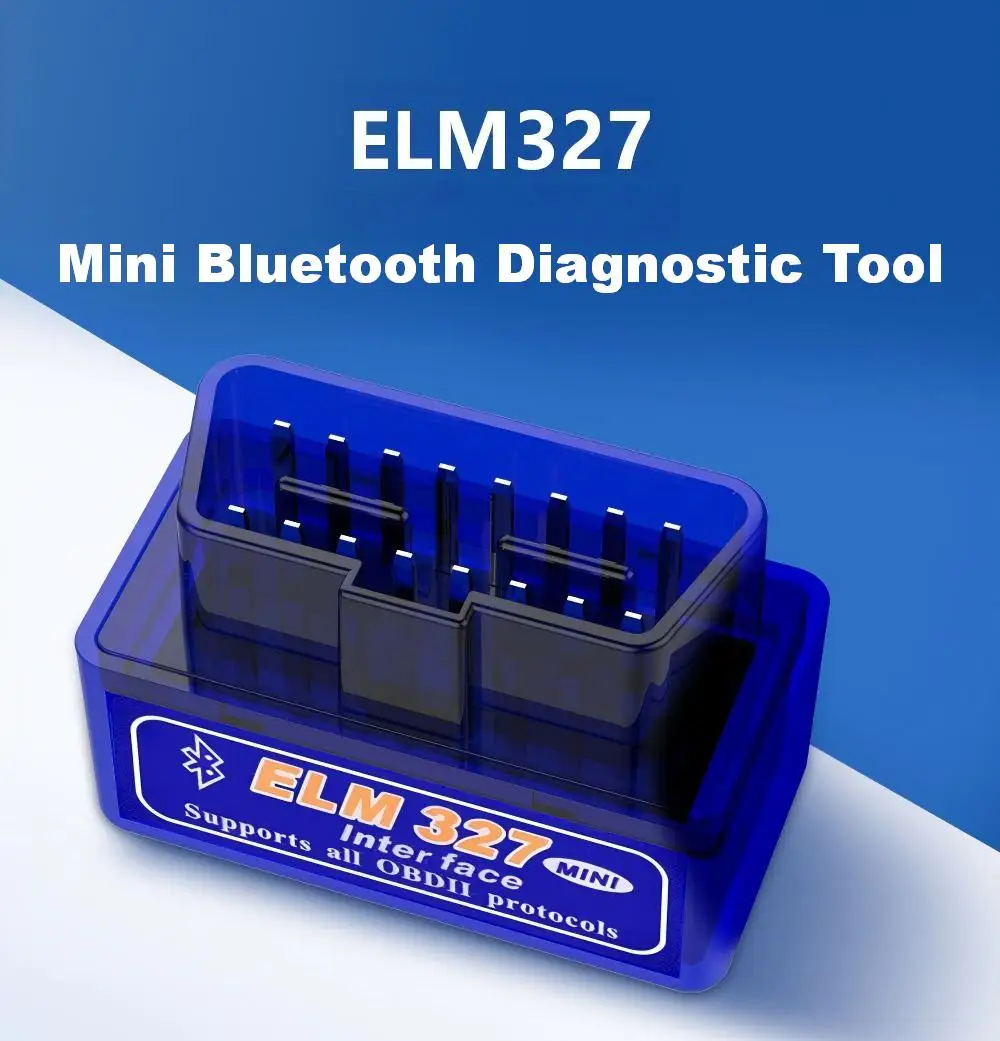 5PCS OBDII ELM327 Diagnostic Scanner Bluetooth Wholesale All OBD2 Protocols 4PCS 3PCS Wireless mini Code Reader Cleaner