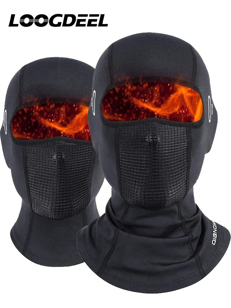 AliExpress LOOGDEEL Fleece Thermal Keep Warm Windproof Cycling Face Balaclava Running Fishing Skiing Hat Headwear Winter Climbing Hiking