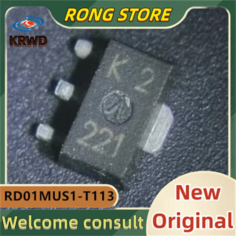 10PCS K2  New and original RD01MUS1-T113 RD01MUS1 SOT89