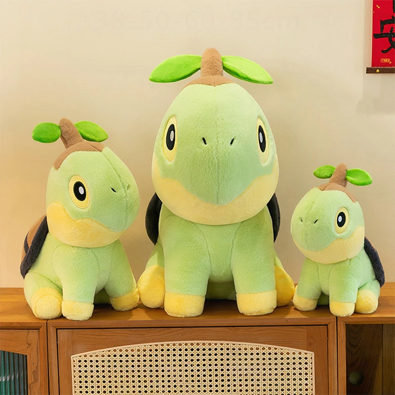 

Hot Kawaii Turtwig Stuffed Pokemon Plush Toy Doll Soft Cuddly Kids Birthday Xmas Gift Girls Cute Sleep Companion Stuffed Animal