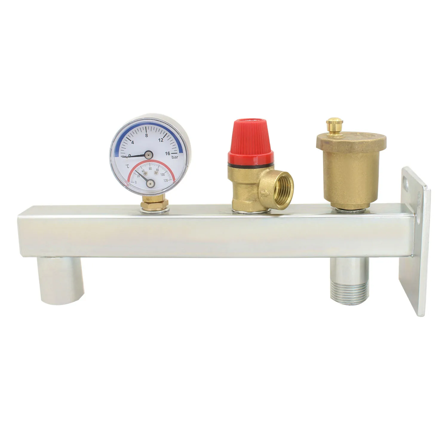 Brass safety valve Exhaust valve for pressure tank 6bar