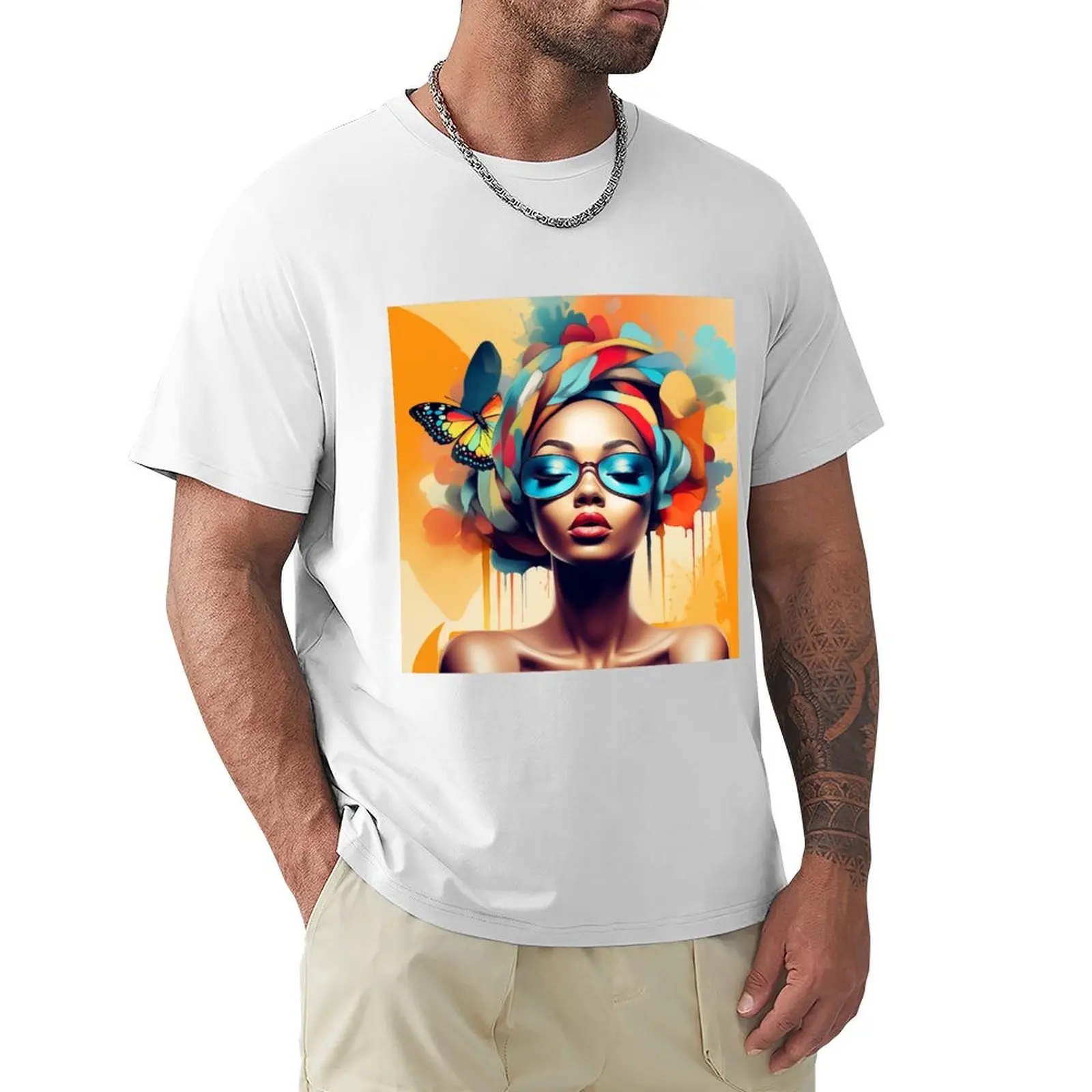 Vibrancy Her Spring Embrace T-Shirt Aesthetic clothing quick-drying oversizeds mens vintage t shirts