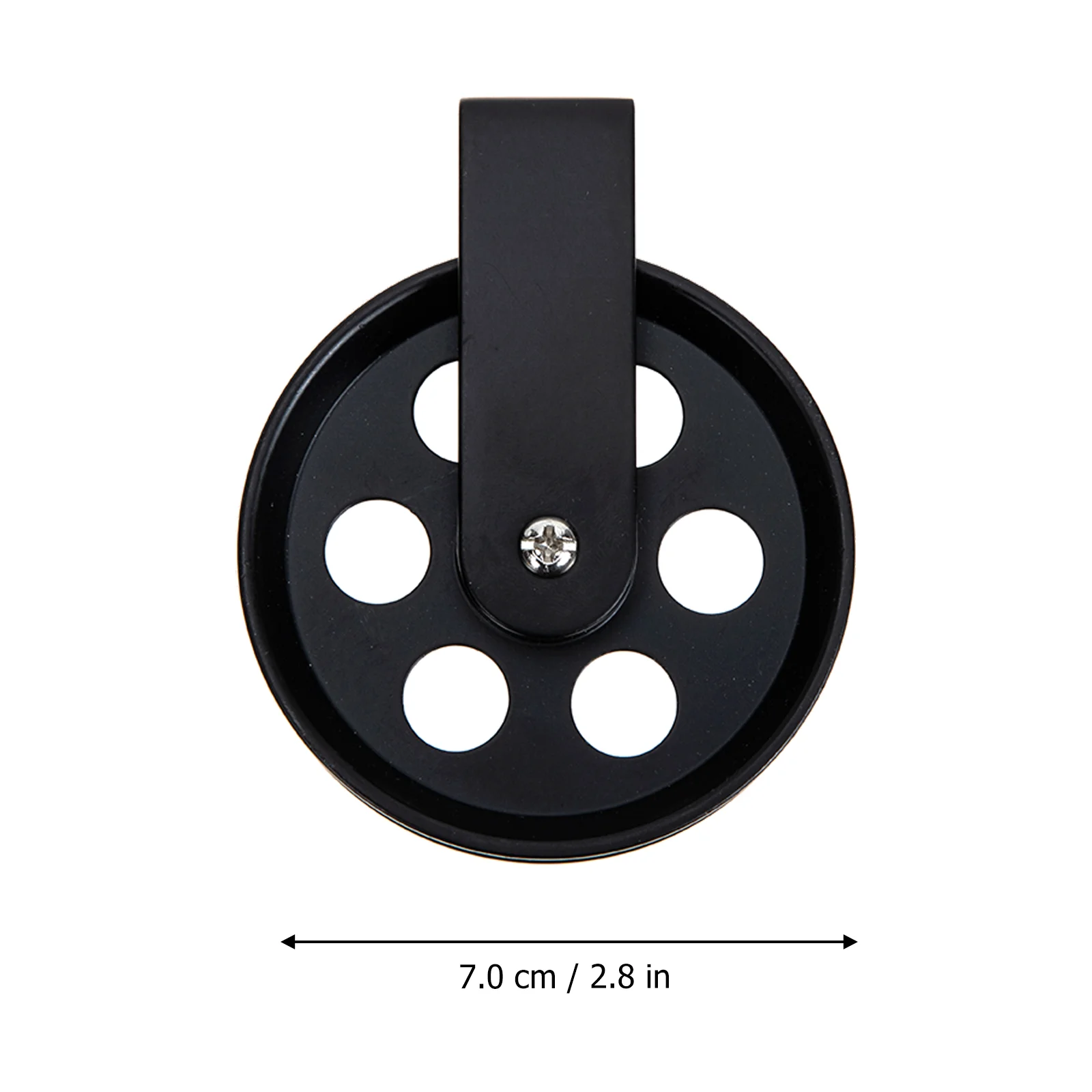 Lighting Accessories Black Ceiling Fan Black Pulley for Wall Lamp Ceiling Wheel Pendant Wrought Iron Miss