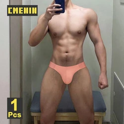 CMENIN Men's Panties Sissy Cotton Low Waist Mens Underpants Bikini Jockstrap Man Underwear Sexy Gays Mens Sports Briefs Trunks