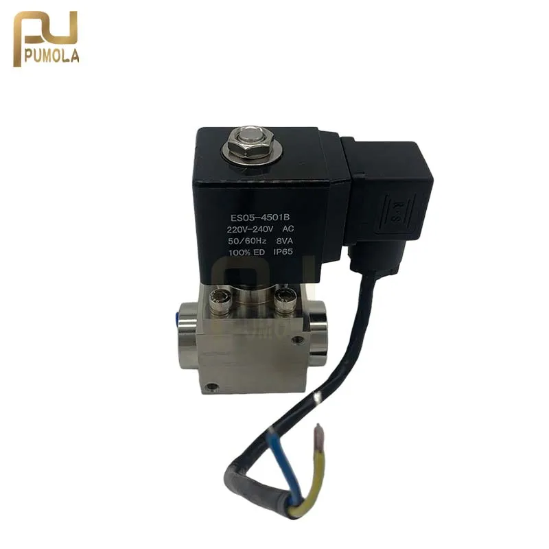 YSE Series Normally Closed Stainless Steel High Pressure Solenoid Valve YSE-060ES YSE-080ES YSE-100ES