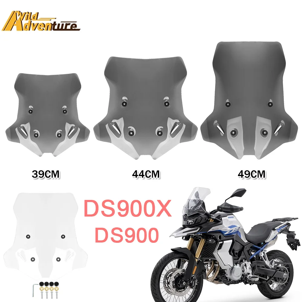 

For LONCIN For VOGE DS900X DSX900 Windshield Motorcycle Heightening And Widening Windshield DSX 900 Modification Accessories