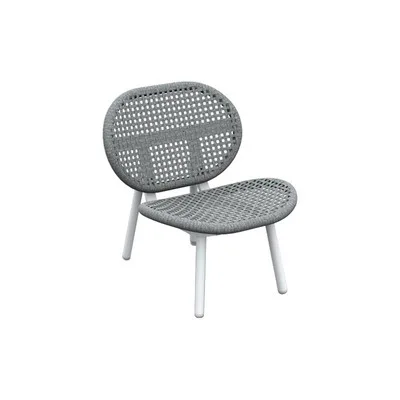 Creative outdoor sofa single rattan chair coffee table balcony three-piece set coffee table bed and breakfast terrace garden cha