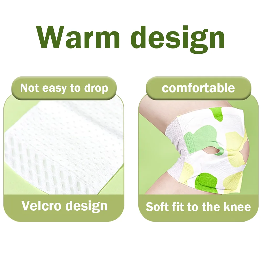 6/10Pcs Winter Hot Compress Warm Knee Pads Knee Self-Heating Patches Disposable Warm knee Brace Patch Keeps Leg Warmer Stickers