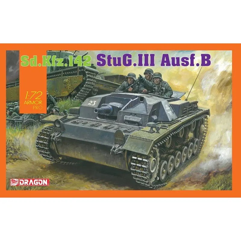 

DRAGON 7559 1/72 Sd.Kfz.142 StuG.III Ausf.B - Scale Assemble Model Kit