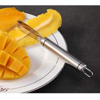 Stainless Steel Mango Corer Multifunction Meat Extractor Fruit Tool Pineapple Corer Mango Knife Fruit Peeling Kitchen Gadgets