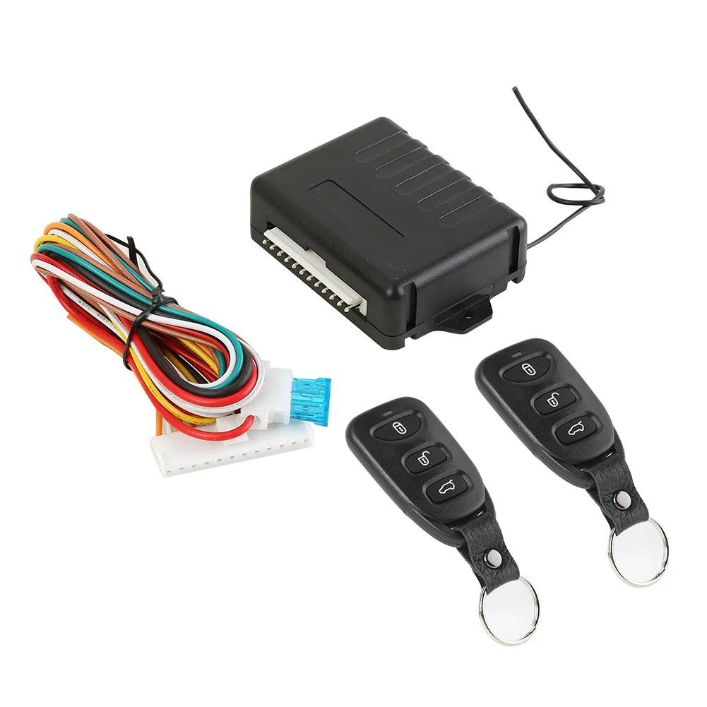 Universal Car Alarm Systems Auto Remote Central Kit Door Lock Keyless With Remote Central Entry System Central Locking 410/T102