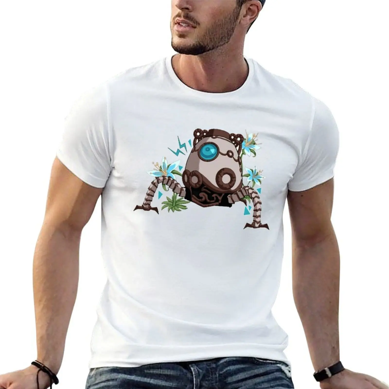 Camiseta Baby Guardian para hombre, camisetas de algodón grueso para hombre, paquete de camisetas de algodón para hombre, camiseta de algodón