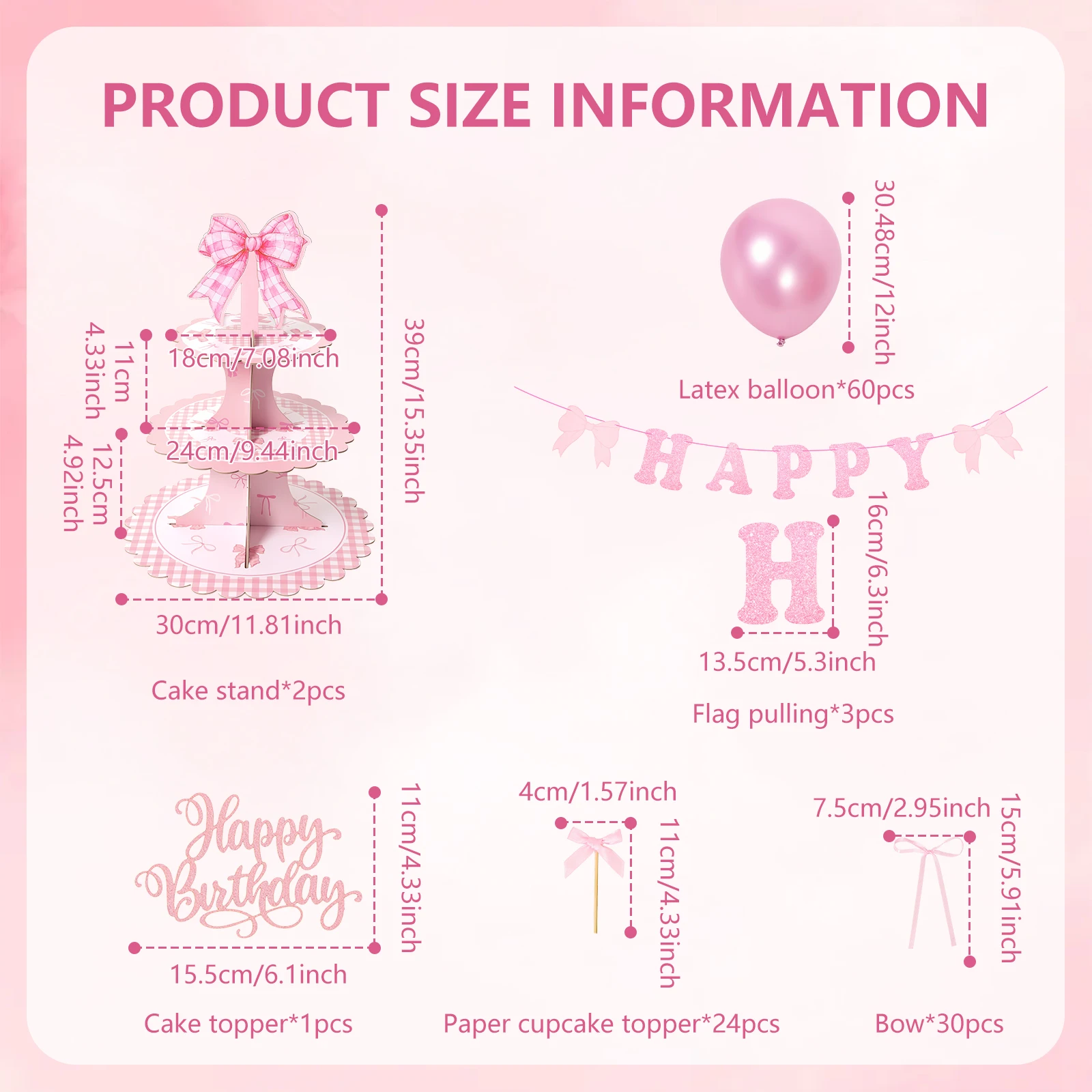 Kit di Decorazioni a Tema Comp - Dessert Table Backdrop recensione e prezzo