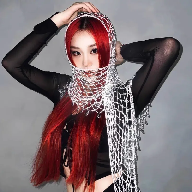 Personalizado jazz dança hip cachecol peido cortina triângulo cachecol nova dança do ventre artesanal cintura corrente xale samba trajes de carnaval