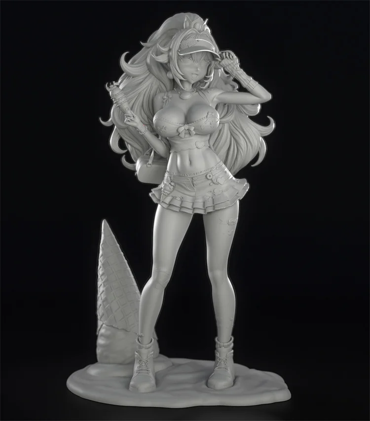 LinDeekin  D212 3D Customized Garage Kits Unpainted Figure GK Models White resin Unassembled Jigsaw puzzle of character models