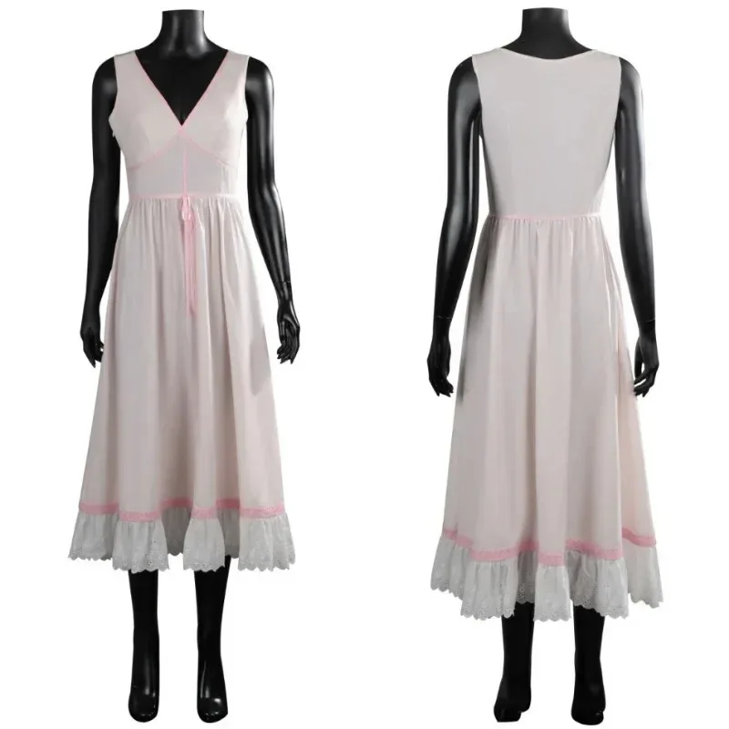 Fantasy VII Game FF7 Gainsborough Cosplay Costume Aerith Coat Dress Full Set and Individual Items Are Sold