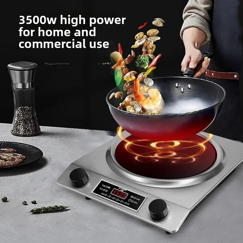 

Safe flameless concave induction cooker household energy-saving pot high-power electric stove multi-functional timing function