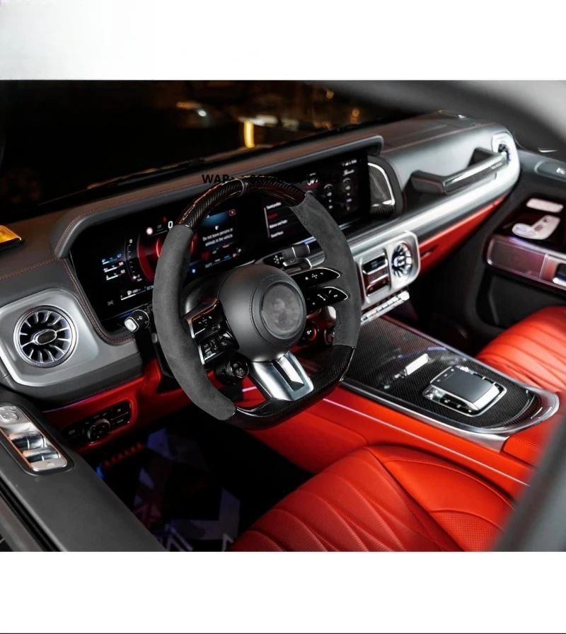 Novo Interior 2022 para Classe BG Wagon, Kit de Modificação para Painel do G500 G63 W463 2002-2018