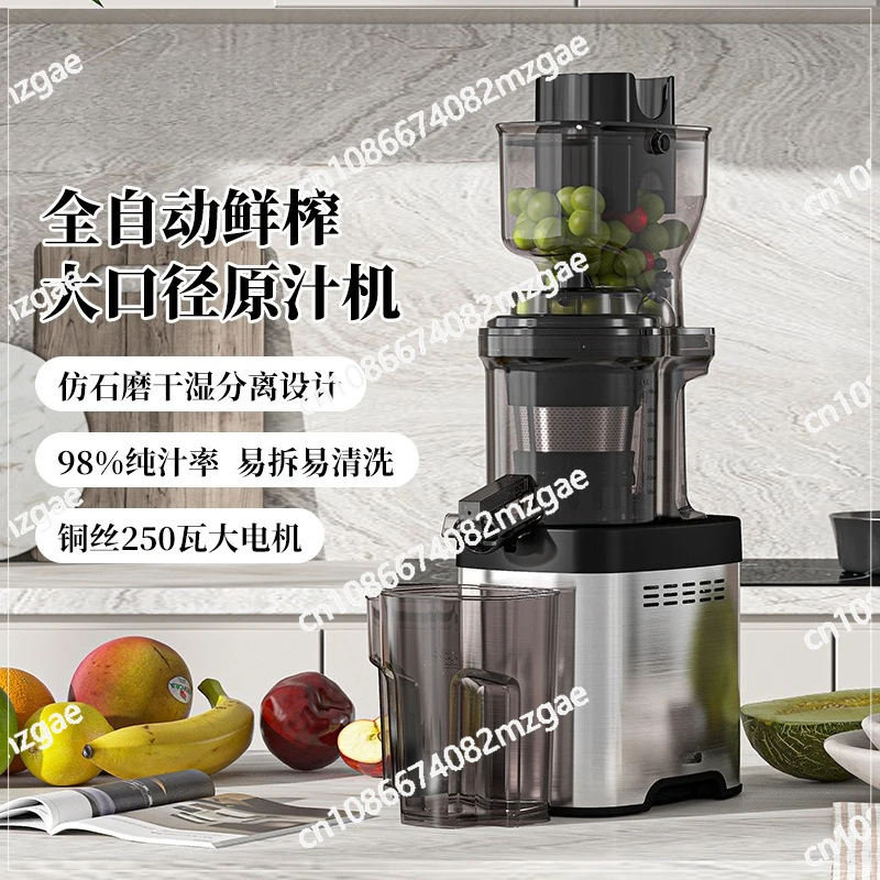 

Stainless Steel Large Diameter Juicer Slag Juice Separation Home Commercial Multi-function Automatic