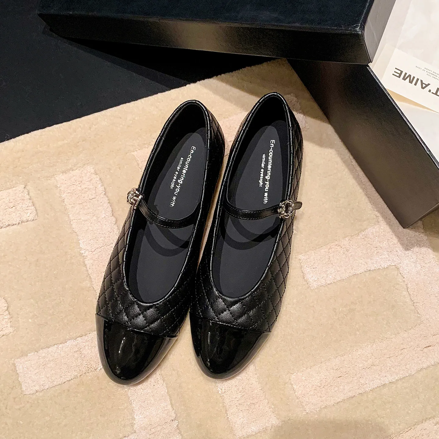 

MKKHOU модные туфли на плоской подошве, женские новые туфли высокого качества из натуральной кожи, женская обувь Мэри Джейн с круглой головкой и плоской подошвой