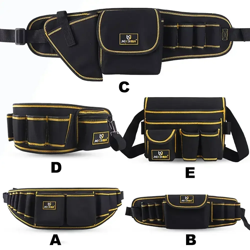 

Bag Belt Tools Tool Garden Organizer Packs Cloth Pouch Multi-functional Oxford Waist Kits Electrician Storage Waist Holder