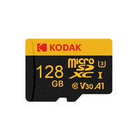 KODAK Ultra MicroSD Card Driving Recorder 128GB Micro SD Memory Card For Mobile Phone PC Earphone Speaker HD Camera Games