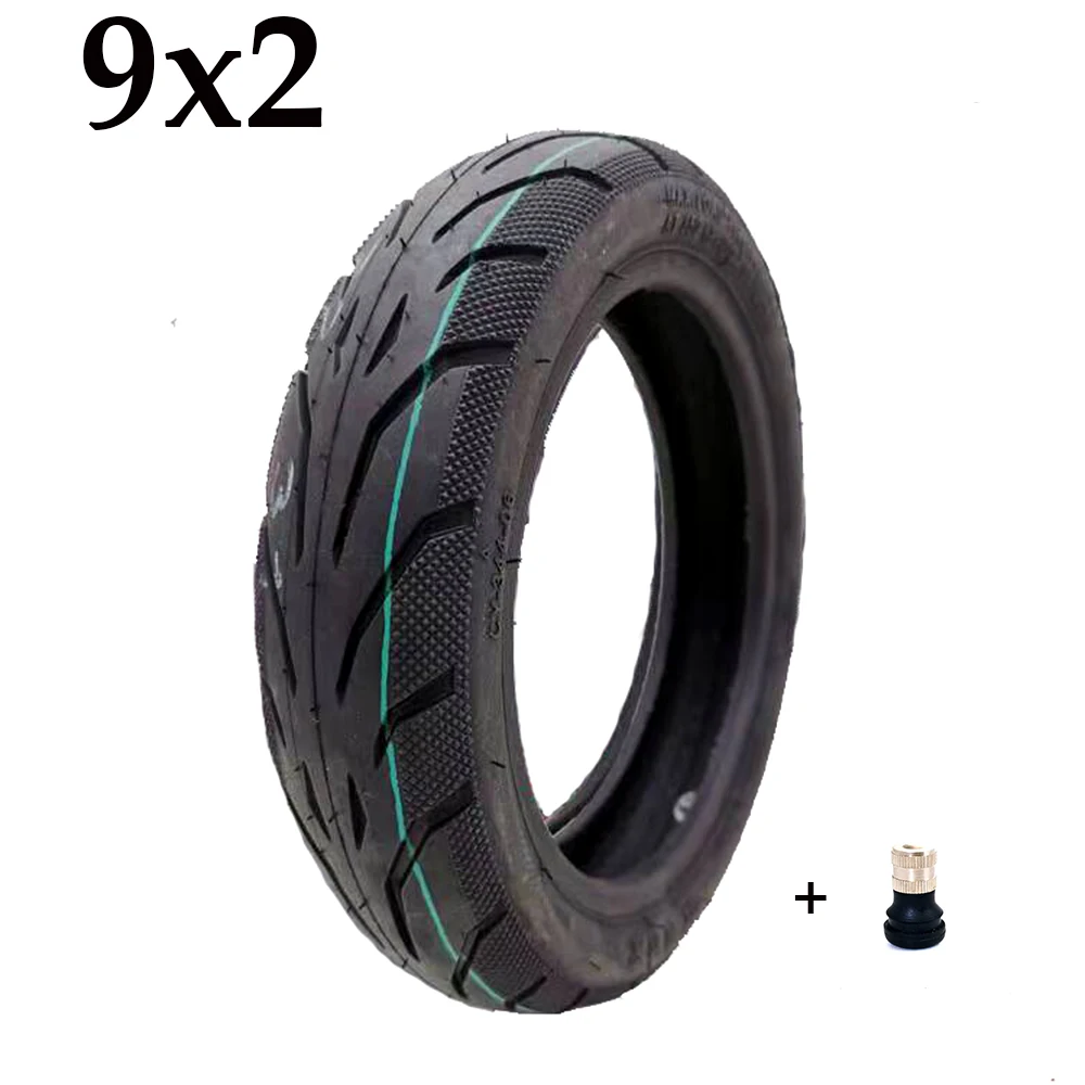 9x2 Tubeless Tyre Rubber Tire 9 Inch Vacuum Wheel Tire for Xiaomi M365/Pro/1S Electric Scooter Parts