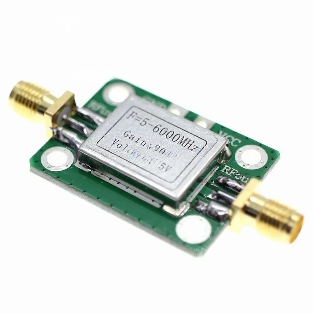 1pc 5MHz-6GHz RF Module High Frequency/VHF/UHF/FM Wideband Radio Frequency Transmitter 20dBshielding Shell Power-Amplifier
