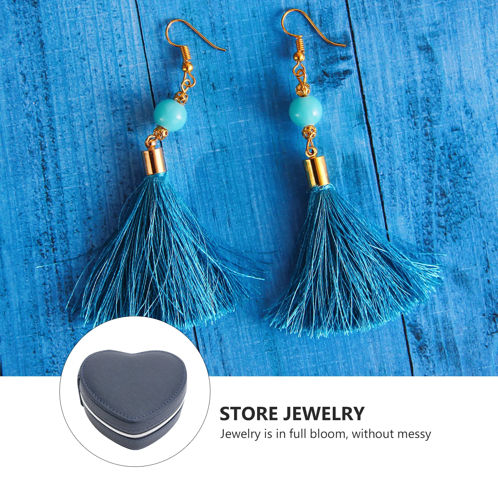 

Jewelry Storage Box Earring Case Jewelry Holder Ear Studs Storage Box Earring Storage Case