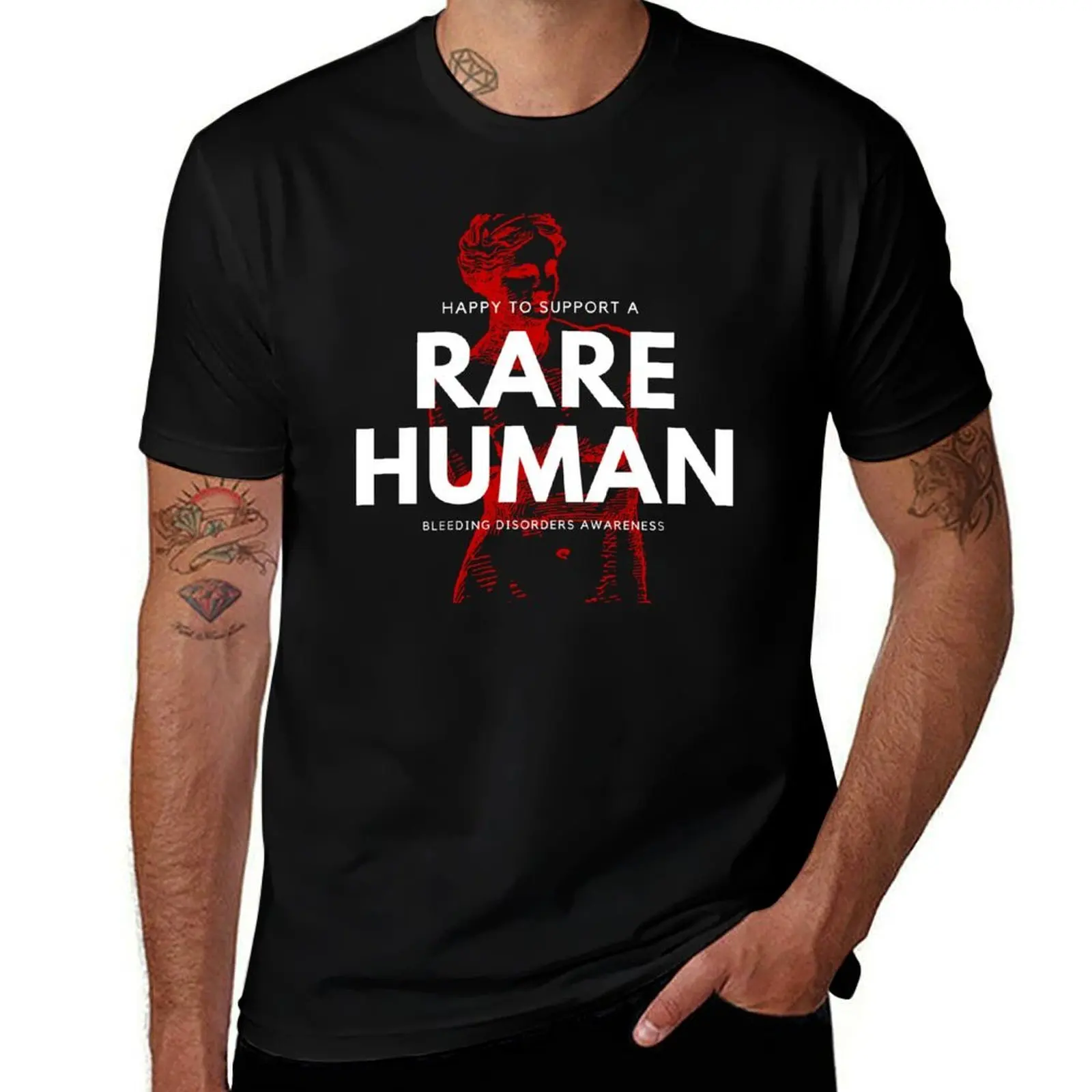 Bleeding disorder awareness apparel supporting every person in their fight against rare diseases. T-Shirt