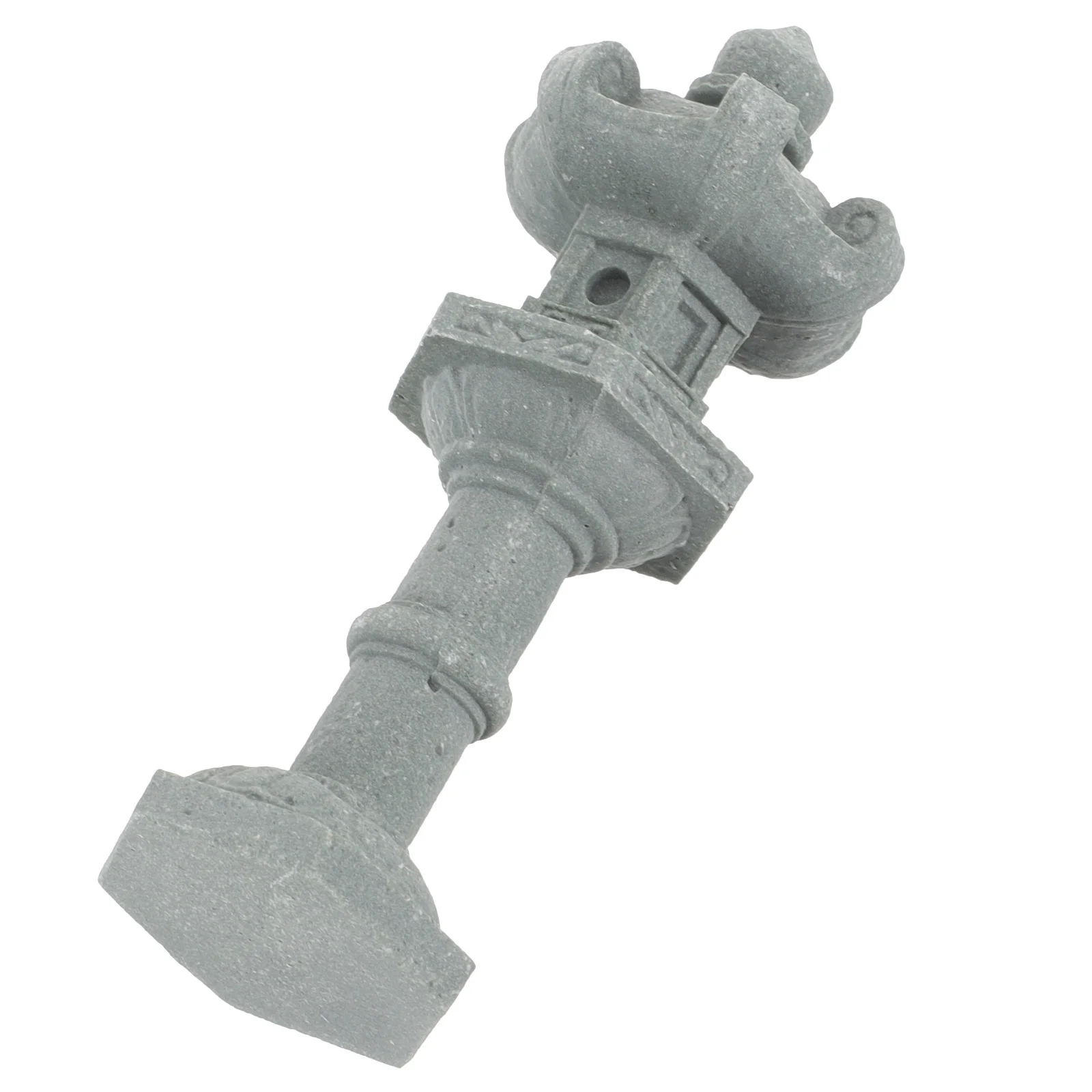 

Small Stone Pagoda Statue Elegant Simulated for Desktop Garden Decoration Indoor Outdoor Meditation Corner