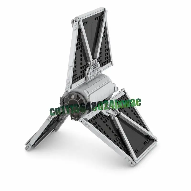 590 Parts Clutch Fighter Space Battle MOC Custom Puzzle Model DIY Assembly Building Blocks Educational Creative Toy Gift Display