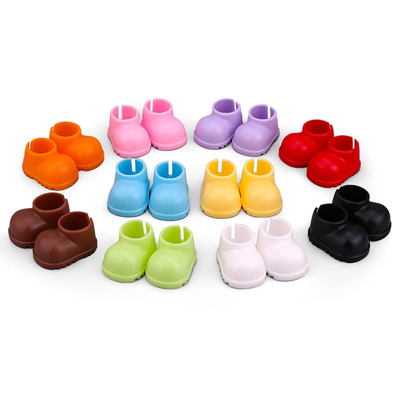 15/17cmドールシューズ プラスチック製ミニシューズ ドール用 ミニフィンガーシューズ 衣類アクセサリー 6.9インチドール用 ブラインドボックスドール