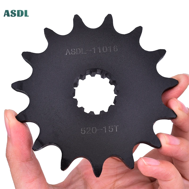 520 15T Front Sprocket For Suzuki KLX400 DR200 96-15 SP200 86-88 DR350 94-99 DR-Z400 05-18 KLX 400 DR 200 SP 200 DR 350 DRZ 400