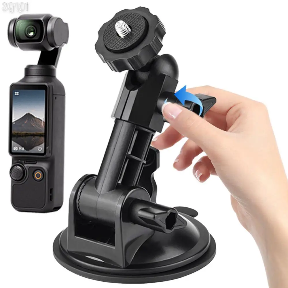 Suction Cup Gimbal Camera Car Holder Extension Bracket Car Windshield Window Dash Holder Kit for DJI Osmo Pocket 3 Accessories