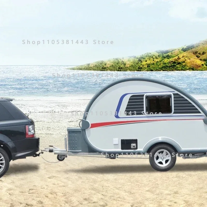 RV Camping Trailer Outing Go on Road Trip Touring Car Hard Top RV for Customization, Please Consult Customer Service