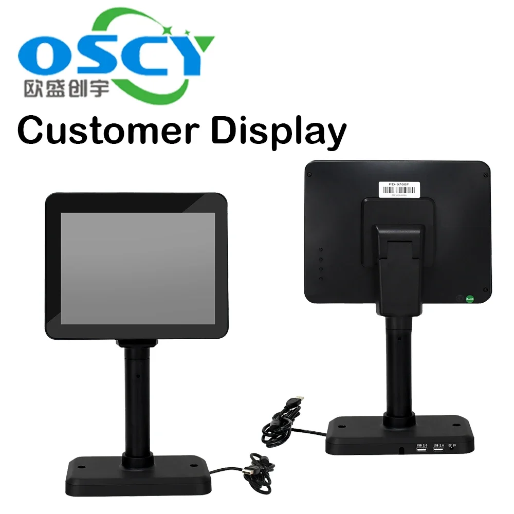 Wyświetlacz klienta z 10-calowym monitorem Pos dla systemu Pos dla sklepu