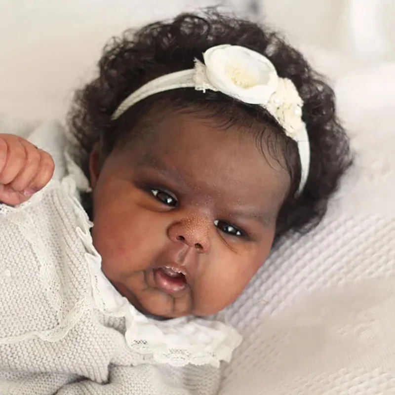 

24Inch DIY Newborn Doll Gounchi Unpainted Unfinished Doll Parts DIY Blank Doll Kit