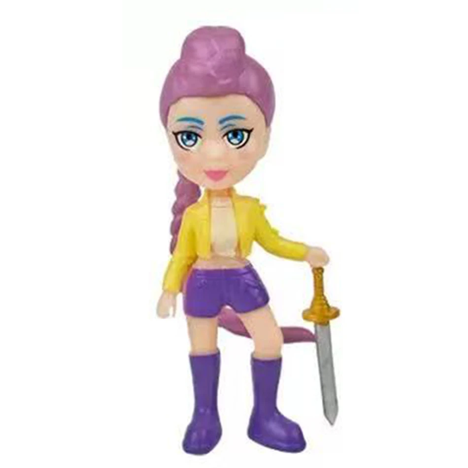 8 Uds Anime Kpop Demon Hunters figura modelo juguete dibujos animados periféricos para juegos decoración de escritorio colección figuras juguete para regalos de chico