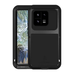 Case For Xiaomi 13 Pro Case LOVEMEI Heavy Duty Protection Doom Armor Metal Aluminum Phone Luxury Cover