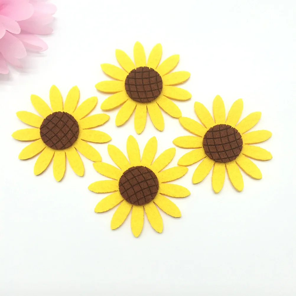 36 шт., брошь в виде подсолнуха