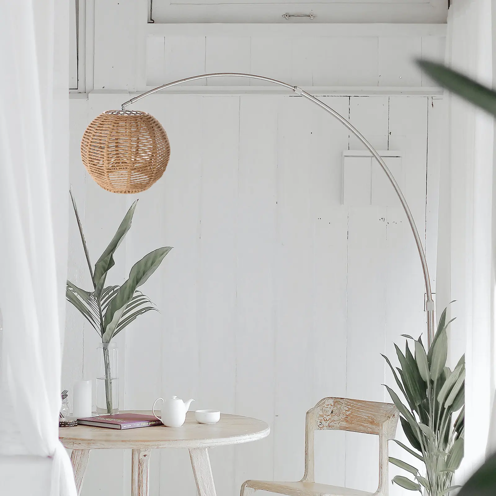 

Premium Woven Rattan Paper Lamp Shade for Pendant Ceiling Chandelier Floor Light Decorative Lamp Cover Easy Install Elegant
