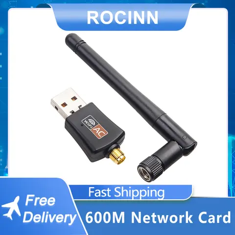 600Mbps Dual Band USB Wi-Fi Adapter TEROW