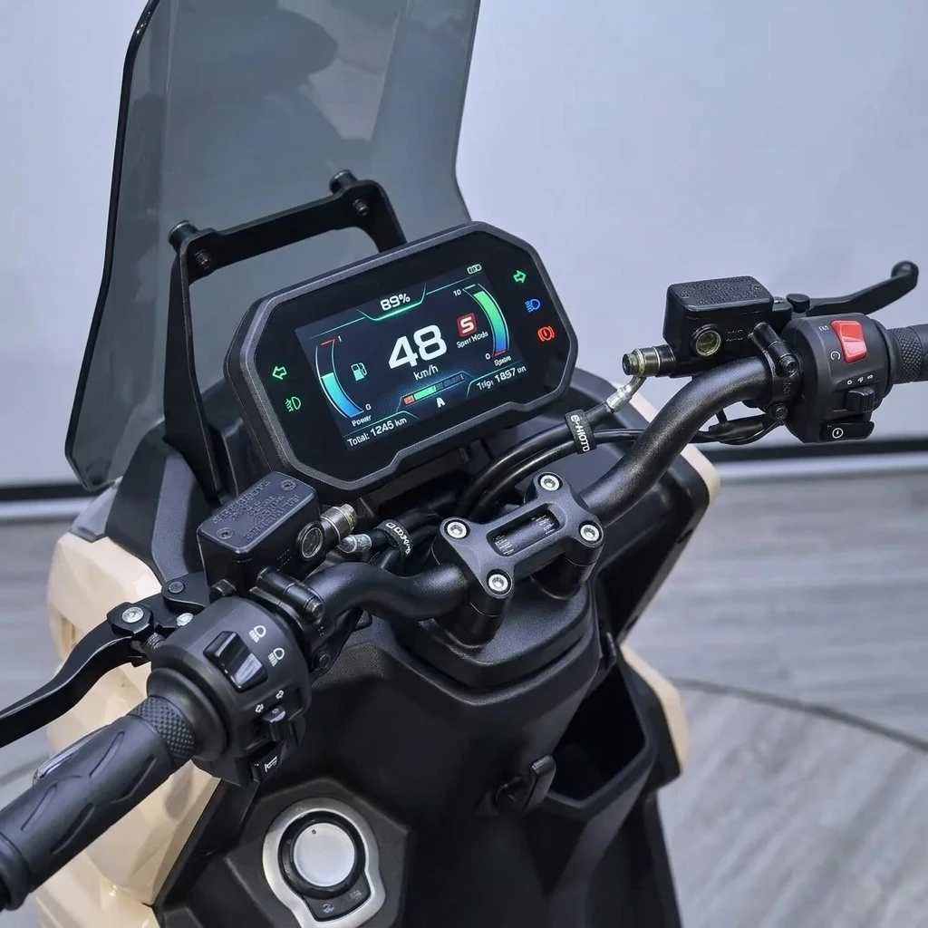 EER Adventure DNA All-Terrain Big Tire Electric Moped for Outdoor and Urban Cycling