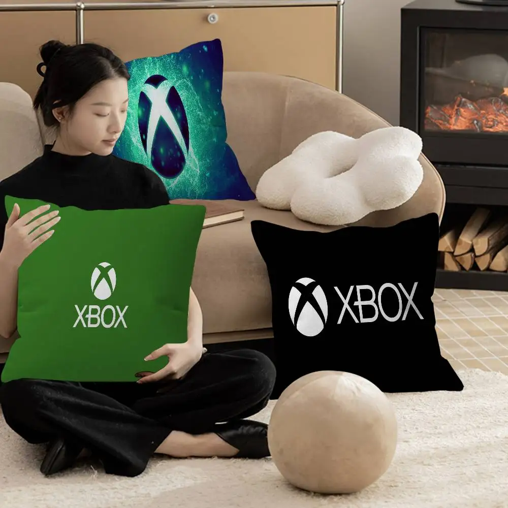 Gaming X-xboxs Pillow Anime Pillow Sofa Bed Head Pillow Cove