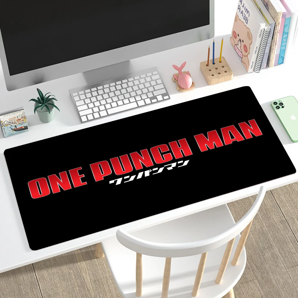 One Punch Man Mousepad Mouse Mat Desk Mat With Pad Gaming Accessories Prime Gaming XXL Keyboard Pad Padding Mat