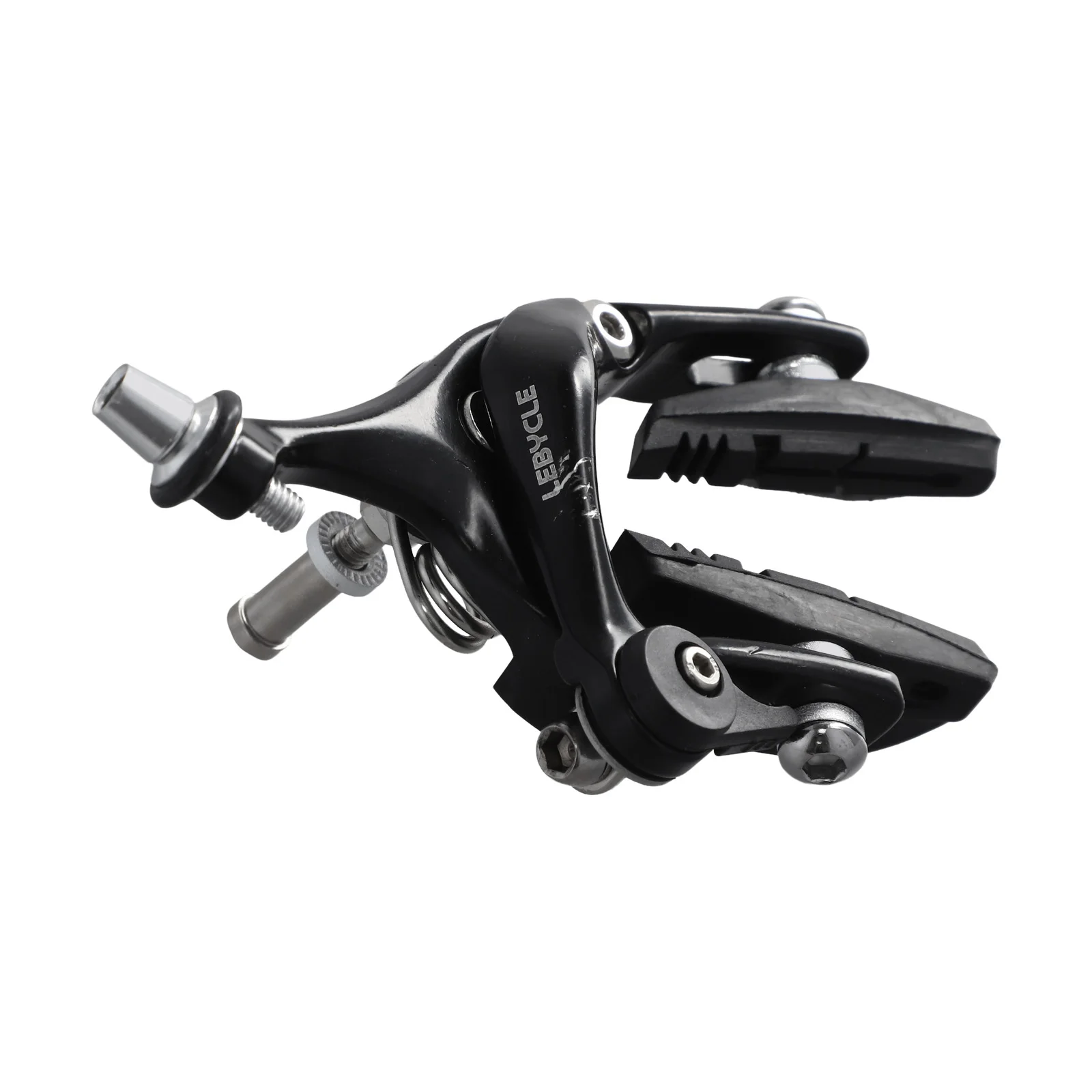 Adjustable Dual Pivot Caliper Brake Set for Road Bikes High Strength Aluminum Alloy with Superior Braking Efficiency