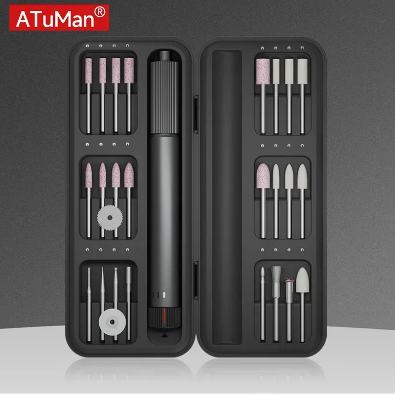 

DUKA ATuMan Cordless Rotary Tools Kit Mini Drill Electric Carving Pen Engraver Pen for Grinding Polishing Variable Speed