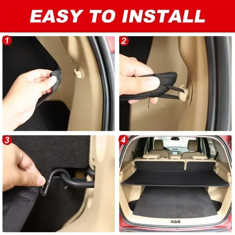 

For Land Rover Freelander 2 LR2 Car Trunk Sunshade Cargo Shield Luggage Car Accessories